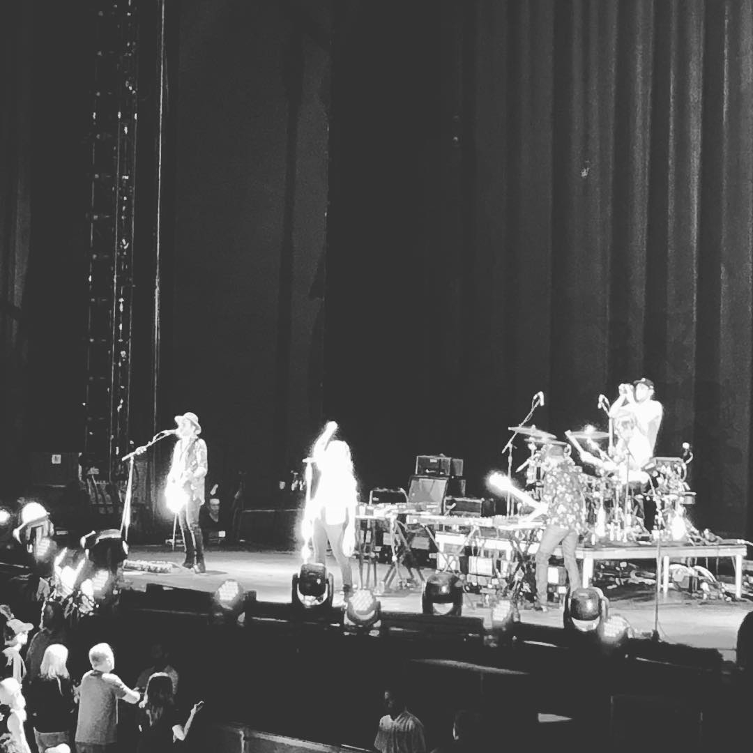 grainy shot of Metric