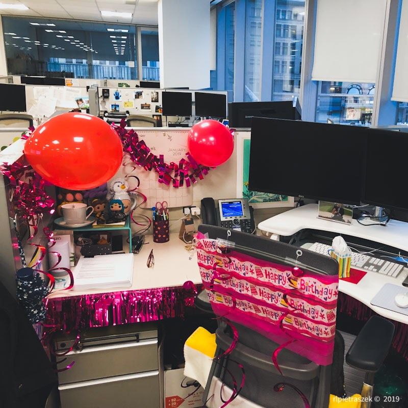best coworkers - birthday cube